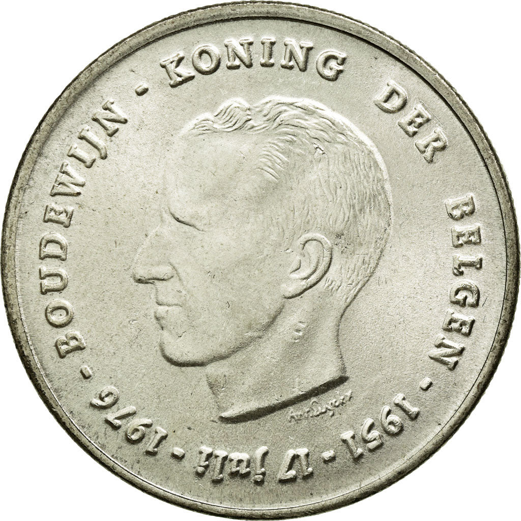 Moneta, Belgio, 250 Francs, 250 Frank, 1976, Brussels, SPL-, Argento, KM:158.1