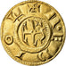 France, Medal, Reproduction du Denier de Charlemagne, MS(65-70), Bronze