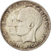 Belgio, 50 Francs, 50 Frank, 1960, BB+, Argento, KM:152.1