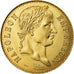 Frankreich, Medaille, Reproduction 1 Franc Napoléon Ier 1808, STGL, Bronze