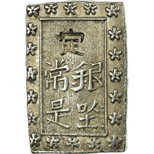 Moneta, Japonia, Bu, Ichibu, 1837-1854, AU(55-58), Srebro, KM:16