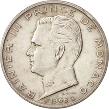 Monaco, Rainier III, 5 Francs, 1960, BB, Argento, KM:141, Gadoury:152