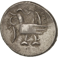 Cambodia, 1/8 Tical, 1 Fuang, EF(40-45), Billon, KM:32.2