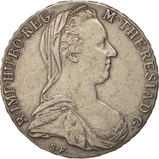 Austria, Joseph II, Thaler, 1780, Vienna, EF(40-45), Silver, KM:T1