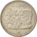 Belgio, 100 Francs, 100 Frank, 1951, BB, Argento, KM:139.1