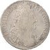 Francia, Louis XIV, Écu aux 3 couronnes, 1709, Caen, BC+, Plata, KM:386.3