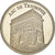 Francia, medaglia, Paris - L'Arc de Triomphe, FDC, Rame-nichel