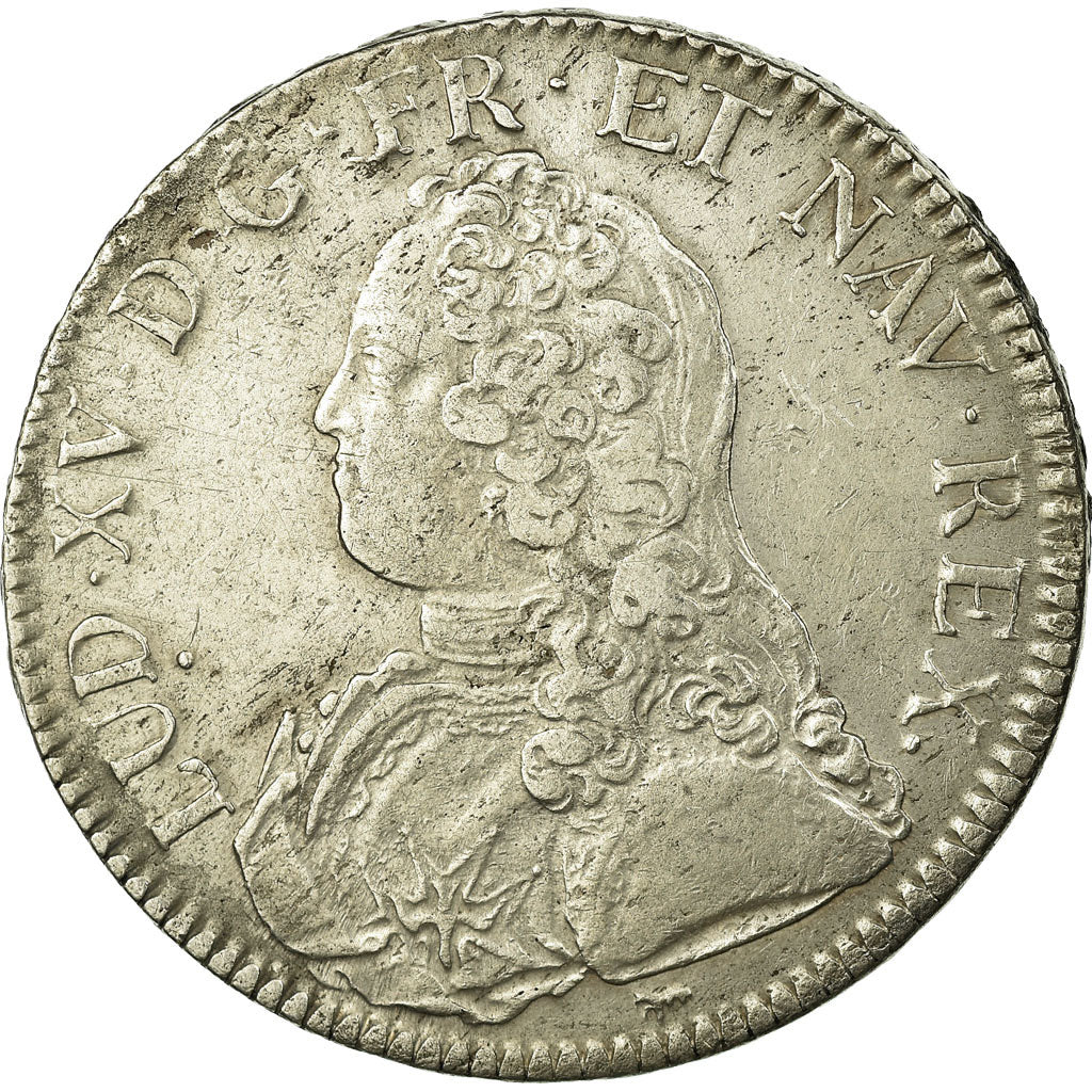Coin, France, Louis XV, Écu aux branches d'olivier, Ecu, 1726, Paris