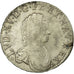Moneta, Francia, Louis XV, Écu Vertugadin, Ecu, 1717, Rouen, MB+, Argento
