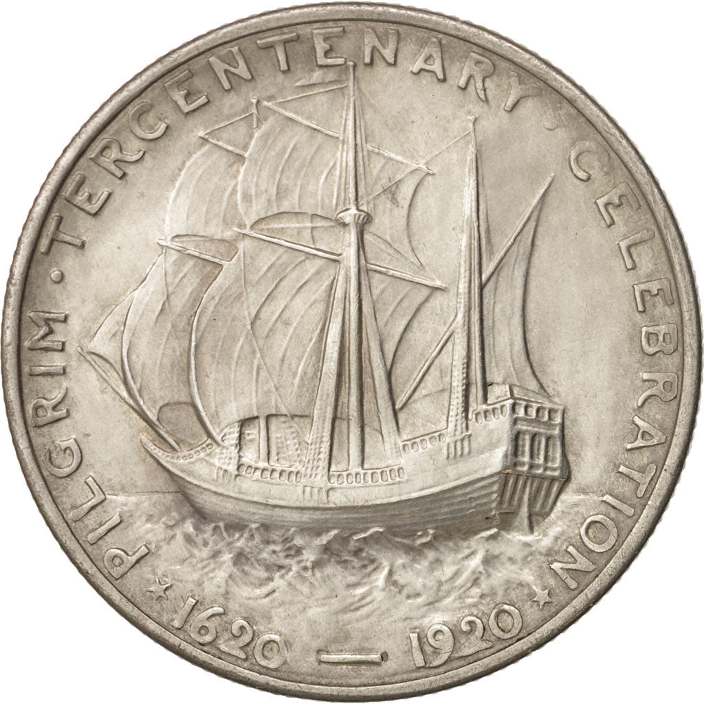Stati Uniti, Half Dollar, 1920, Philadelphia, SPL, Argento, KM:147.1