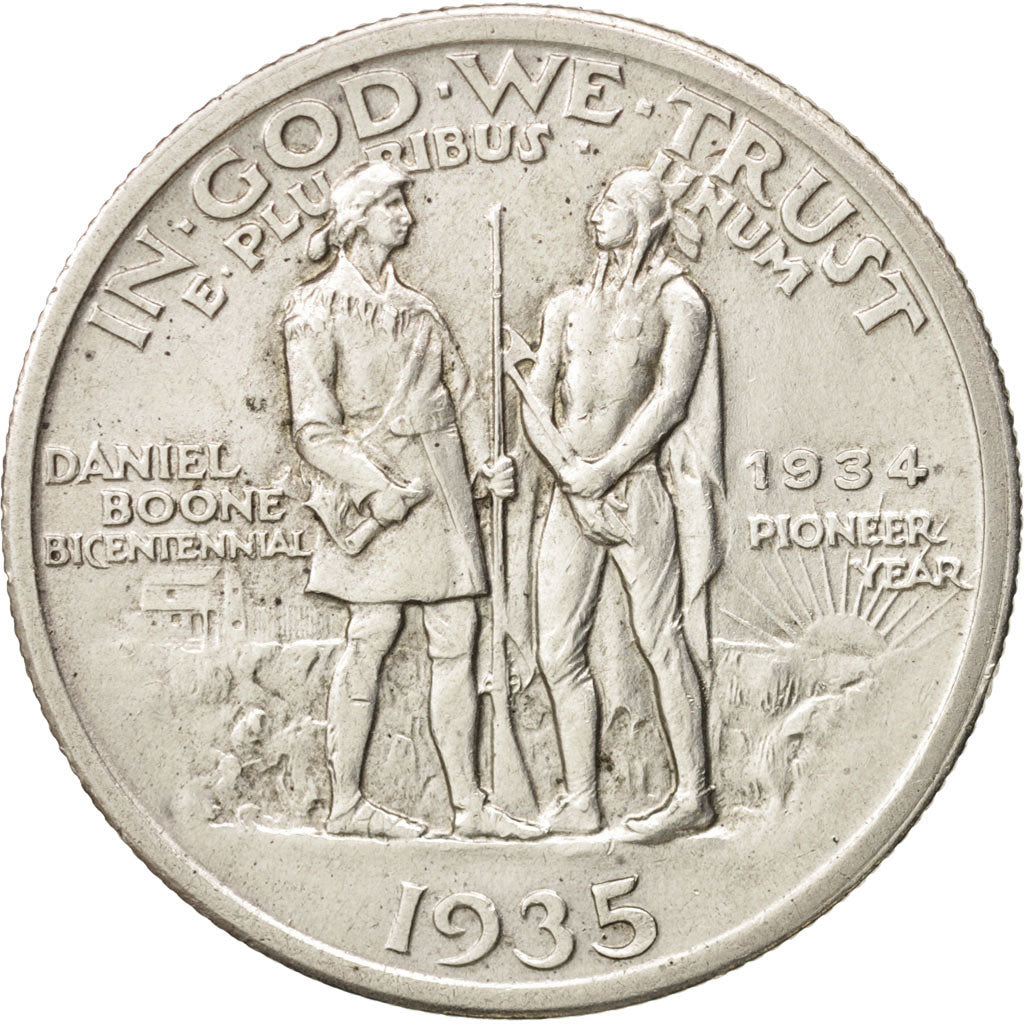 Stati Uniti, Half Dollar, 1935, Philadelphia, SPL, Argento, KM:165.2