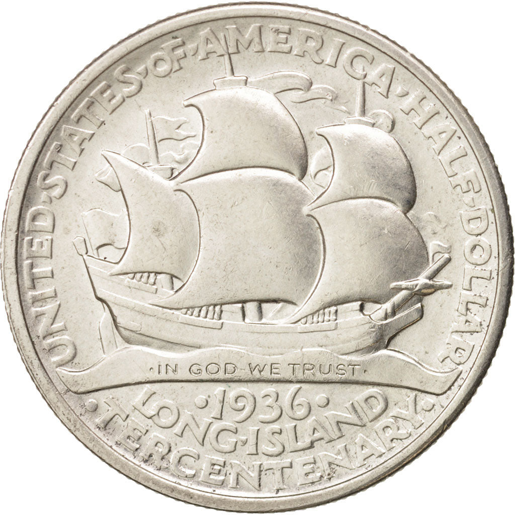 Moneta, Stati Uniti, Half Dollar, 1936, U.S. Mint, Philadelphia, SPL, Argento