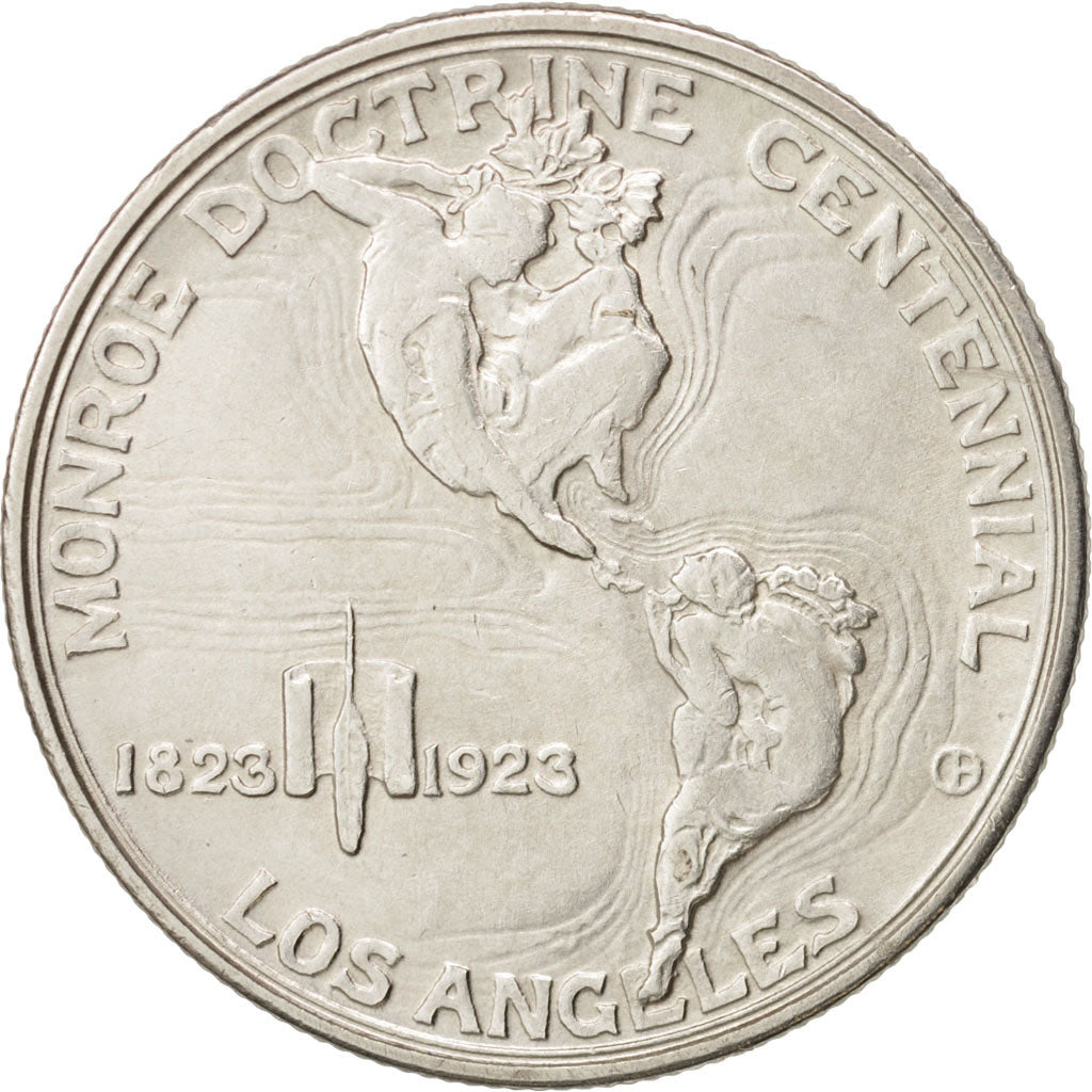 États-Unis, Half Dollar, 1923, U.S. Mint, San Francisco, SUP, Argent, KM:153