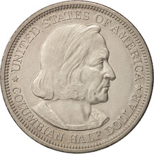 Stati Uniti, Half Dollar, 1892, U.S. Mint, Philadelphia, SPL-, Argento, KM:117