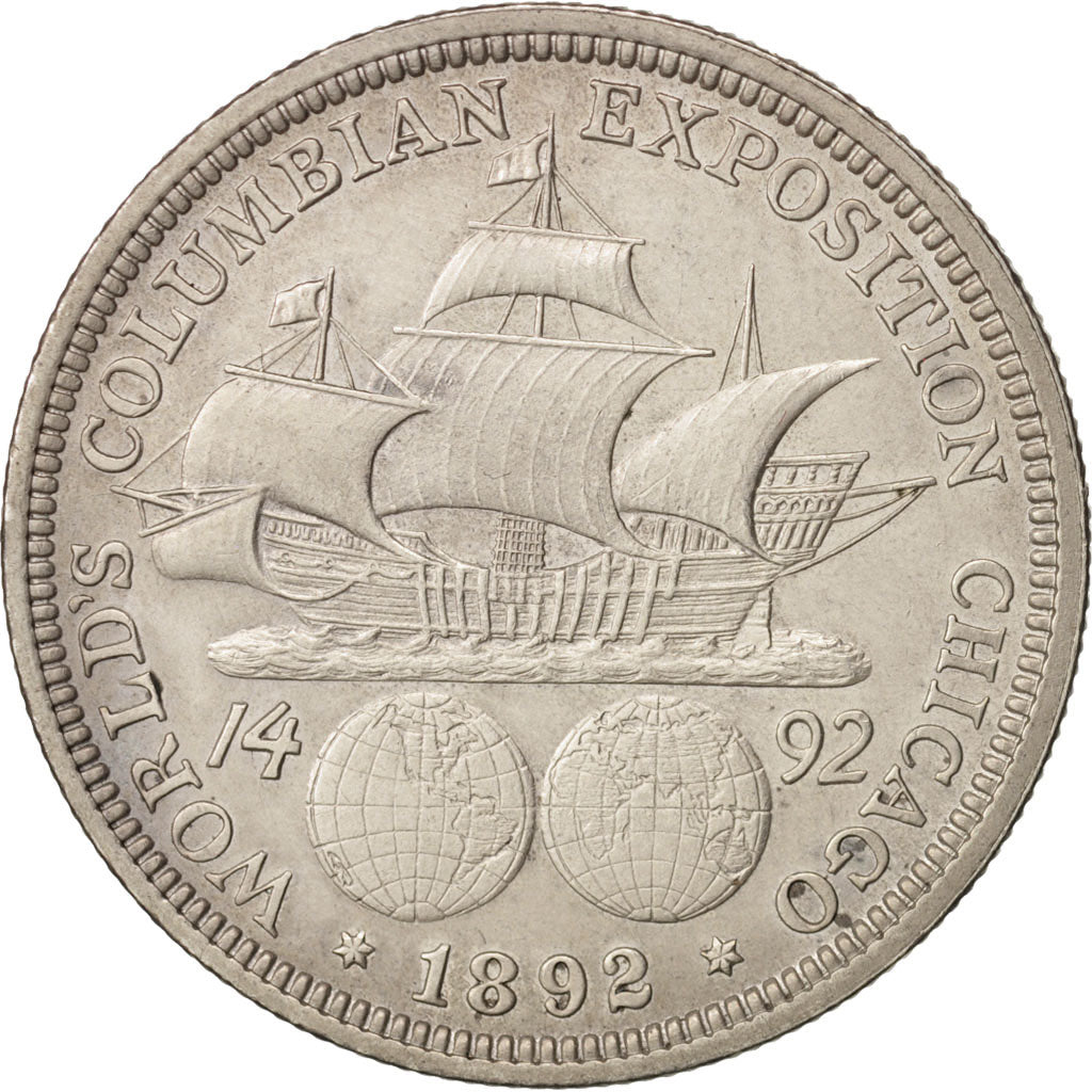 Stati Uniti, Half Dollar, 1892, U.S. Mint, Philadelphia, SPL-, Argento, KM:117