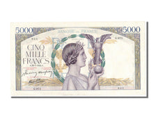 Francia, 5000 Francs, 5 000 F 1934-1944 ''Victoire'', 1942, KM:97c, 1942-07-3...