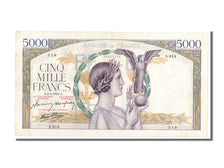 France, 5000 Francs, 5 000 F 1934-1944 ''Victoire'', 1942, KM #97c, 1942-04-02,.