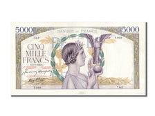 Banknote, France, 5000 Francs, 5 000 F 1934-1944 ''Victoire'', 1942, 1942-03-05