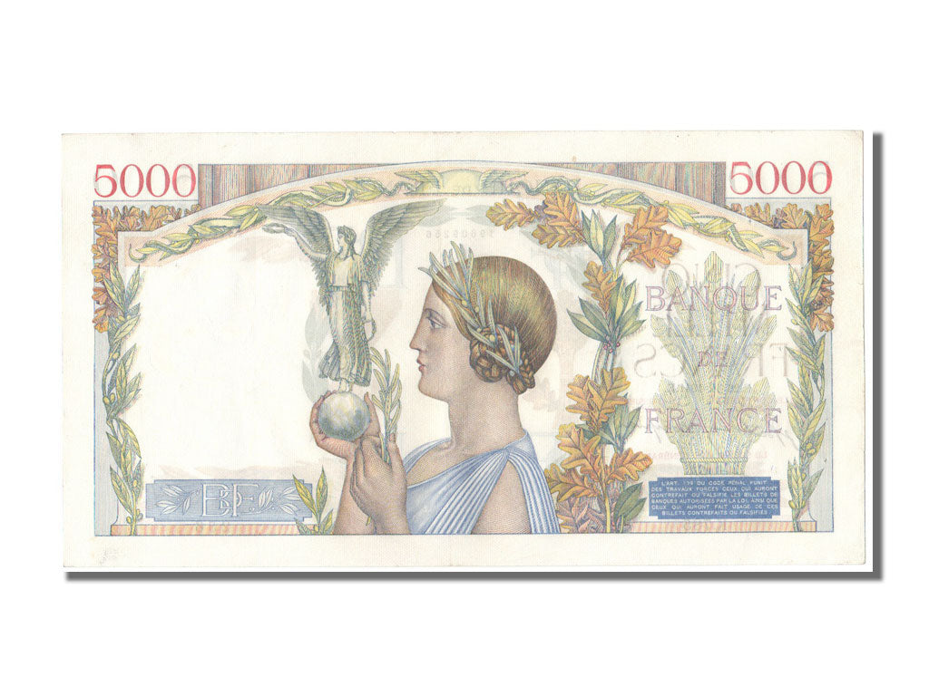 5000 Francs Victoire type 1934 « Impression à Plat »
