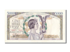 Banknot, Francja, 5000 Francs, Victoire, 1939, 1939-10-19, AU(50-53)