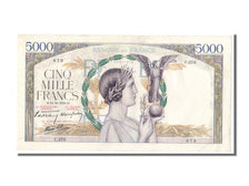 Billete, Francia, 5000 Francs, 5 000 F 1934-1944 ''Victoire'', 1939, 1939-10-12