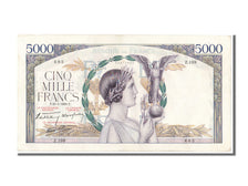 Billet, France, 5000 Francs, 5 000 F 1934-1944 ''Victoire'', 1939, 1939-05-25