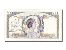 Banknote, France, 5000 Francs, 5 000 F 1934-1944 ''Victoire'', 1939, 1939-05-25