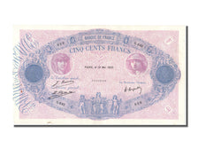 France, 500 Francs, 500 F 1888-1940 ''Bleu et Rose'', 1922, KM #66j,...