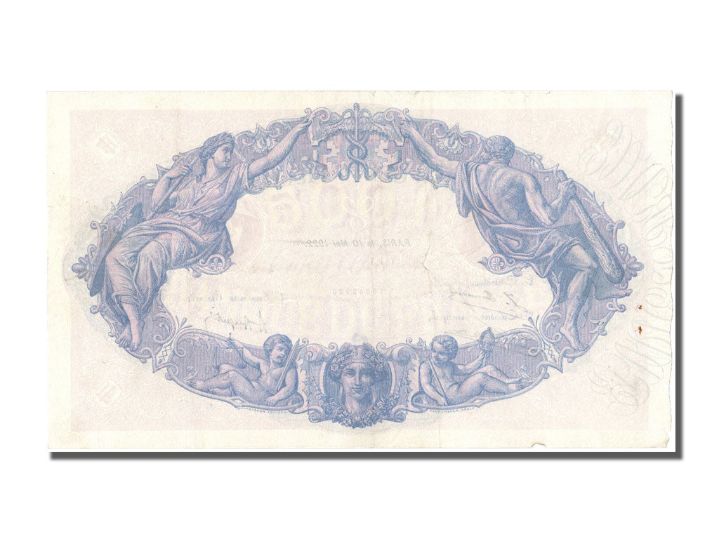France, 500 Francs, 500 F 1888-1940 ''Bleu et Rose'', 1922, KM #66j,...