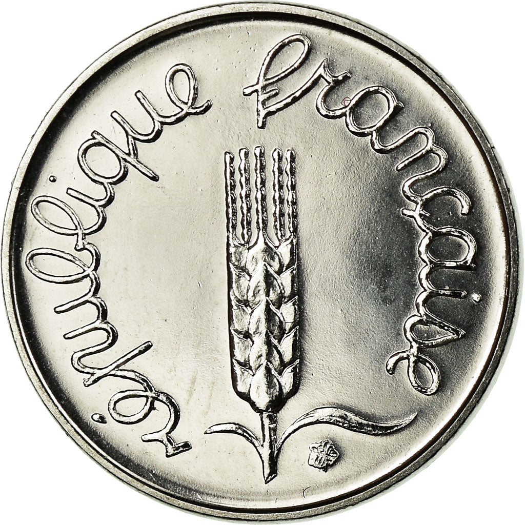 Coin, France, Épi, Centime, 1991, MS(65-70), Stainless Steel, Gadoury:91