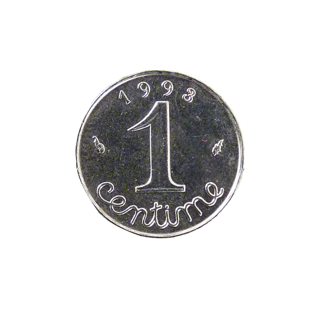 Francia, 1 Centime, 1993, FDC, Acciaio, Gadoury:91