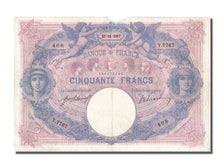 50 Francs Bleu et rose type 1889