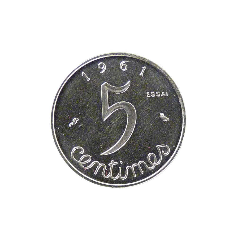 V ème République, 5 Centimes Epi Essai