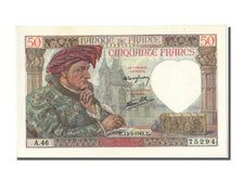 Banknote, France, 50 Francs, 50 F 1940-1942 ''Jacques Coeur'', 1941, 1941-03-13