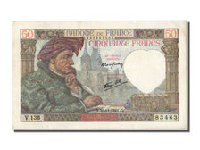 Banknote, France, 50 Francs, 50 F 1940-1942 ''Jacques Coeur'', 1941, 1941-11-20
