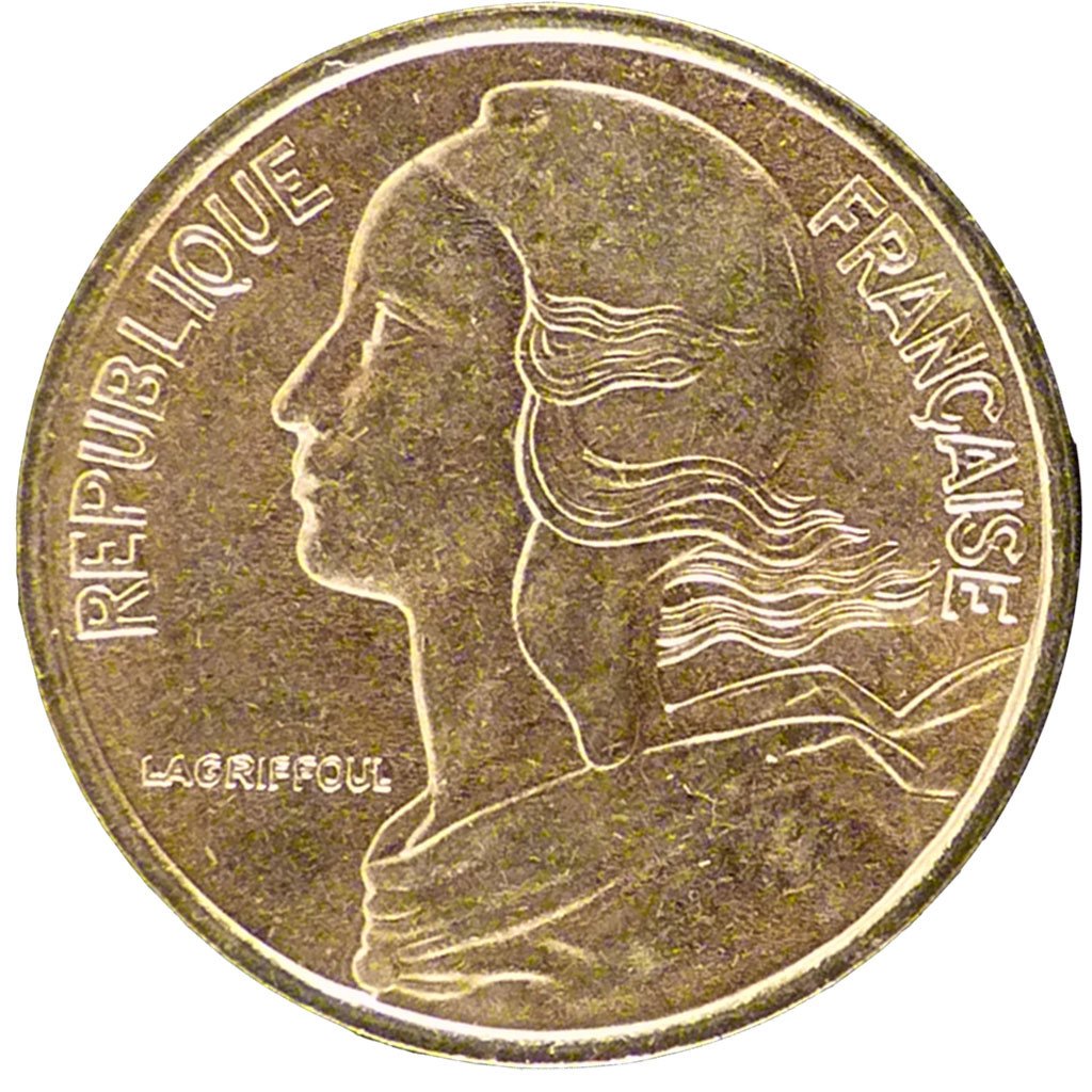 V ème République, 5 Centimes Marianne