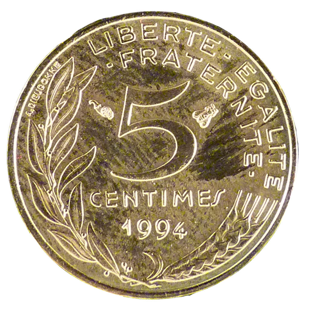 V ème République, 5 Centimes Marianne