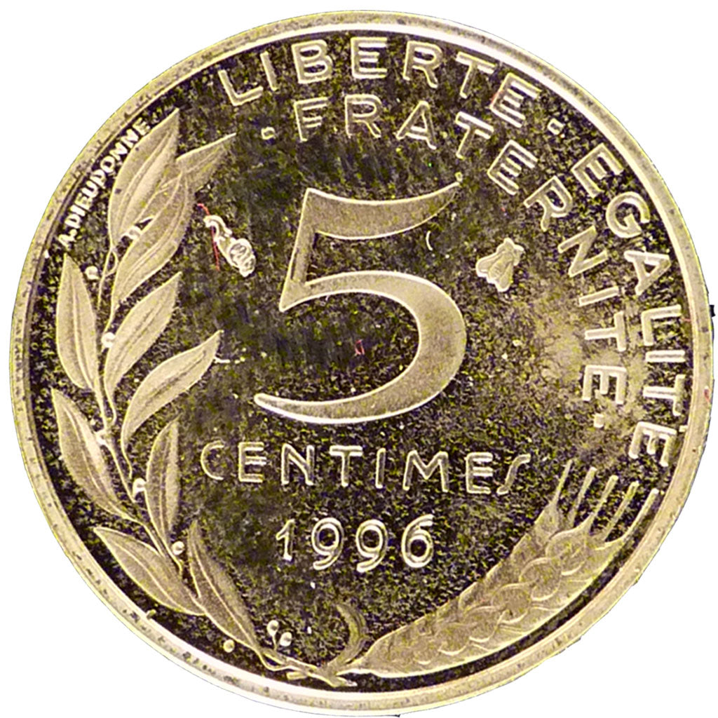 V ème République, 5 Centimes Marianne