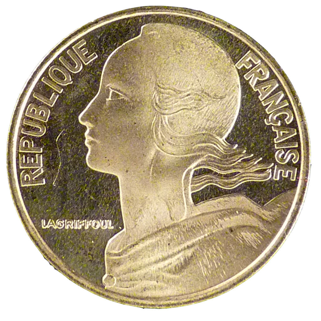 FRANCE, Marianne, 5 Centimes, 2001, Paris, KM #933, MS(65-70), Aluminum-Bronze,.