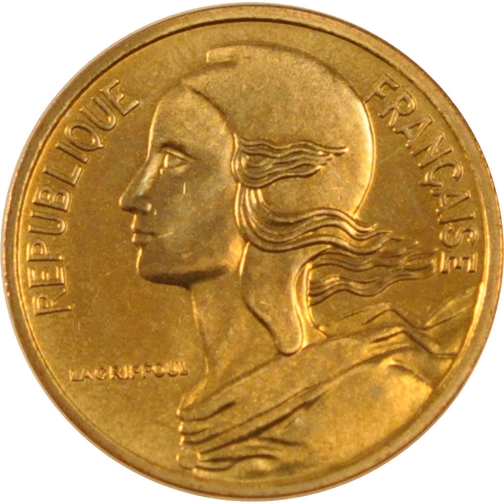 Monnaie, France, Marianne, 5 Centimes, 1981, Paris, FDC, Aluminum-Bronze