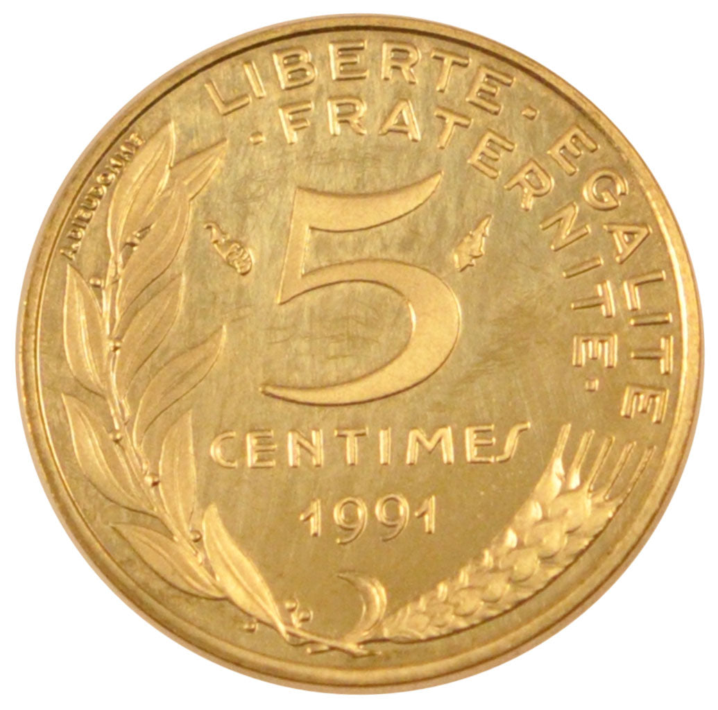 Vème République, 5 Centimes Marianne
