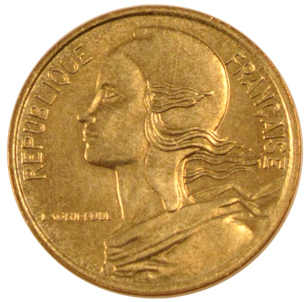 FRANCE, Marianne, 5 Centimes, 1993, Paris, KM #933, MS(60-62), Aluminum-Bronze,.
