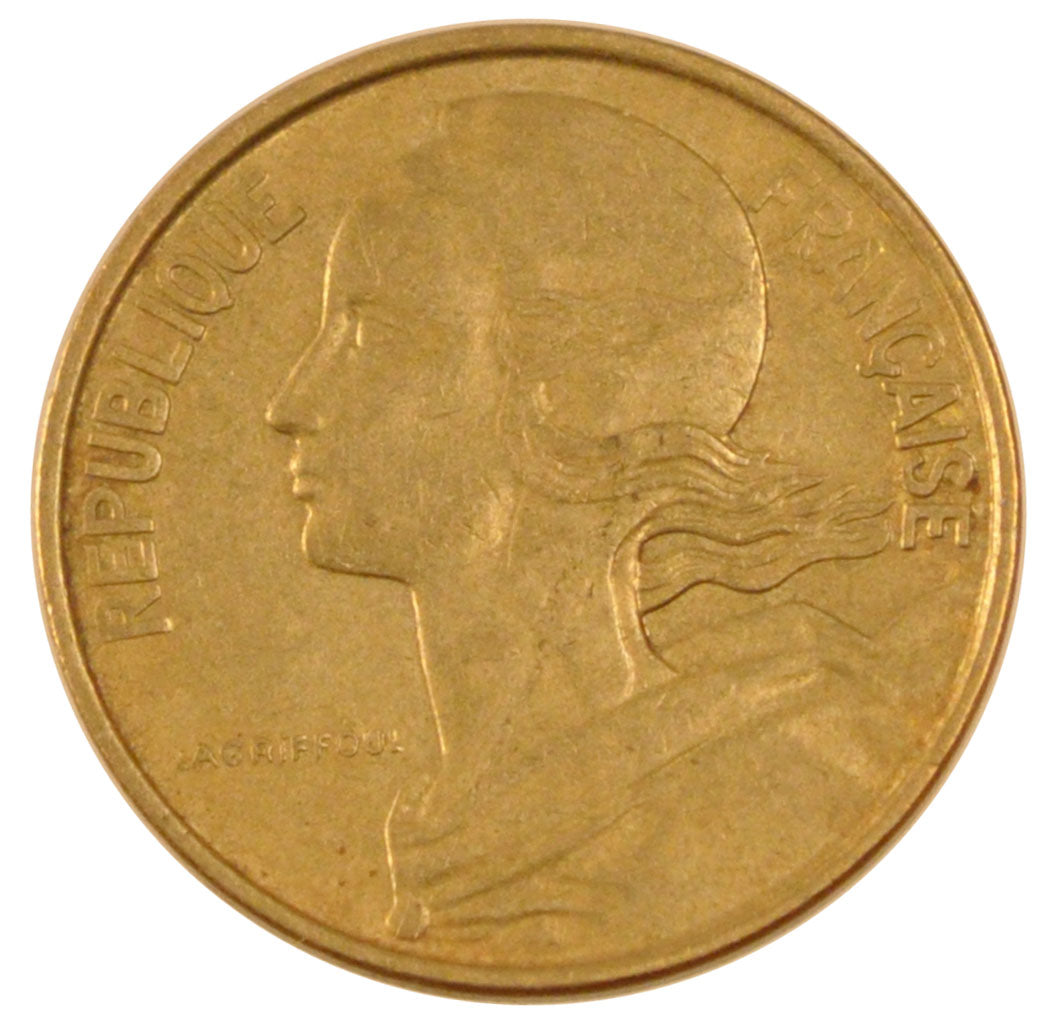 FRANCE, Marianne, 10 Centimes, 1966, Paris, KM #929, EF(40-45),...