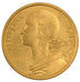 FRANCE, 20 Centimes, 1962, KM #E109, MS(65-70), Aluminum-Bronze, 4.00