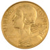 FRANCE, 20 Centimes, 1991, MS(65-70), Bronze-Aluminium-Nickel, Gadoury #332,...
