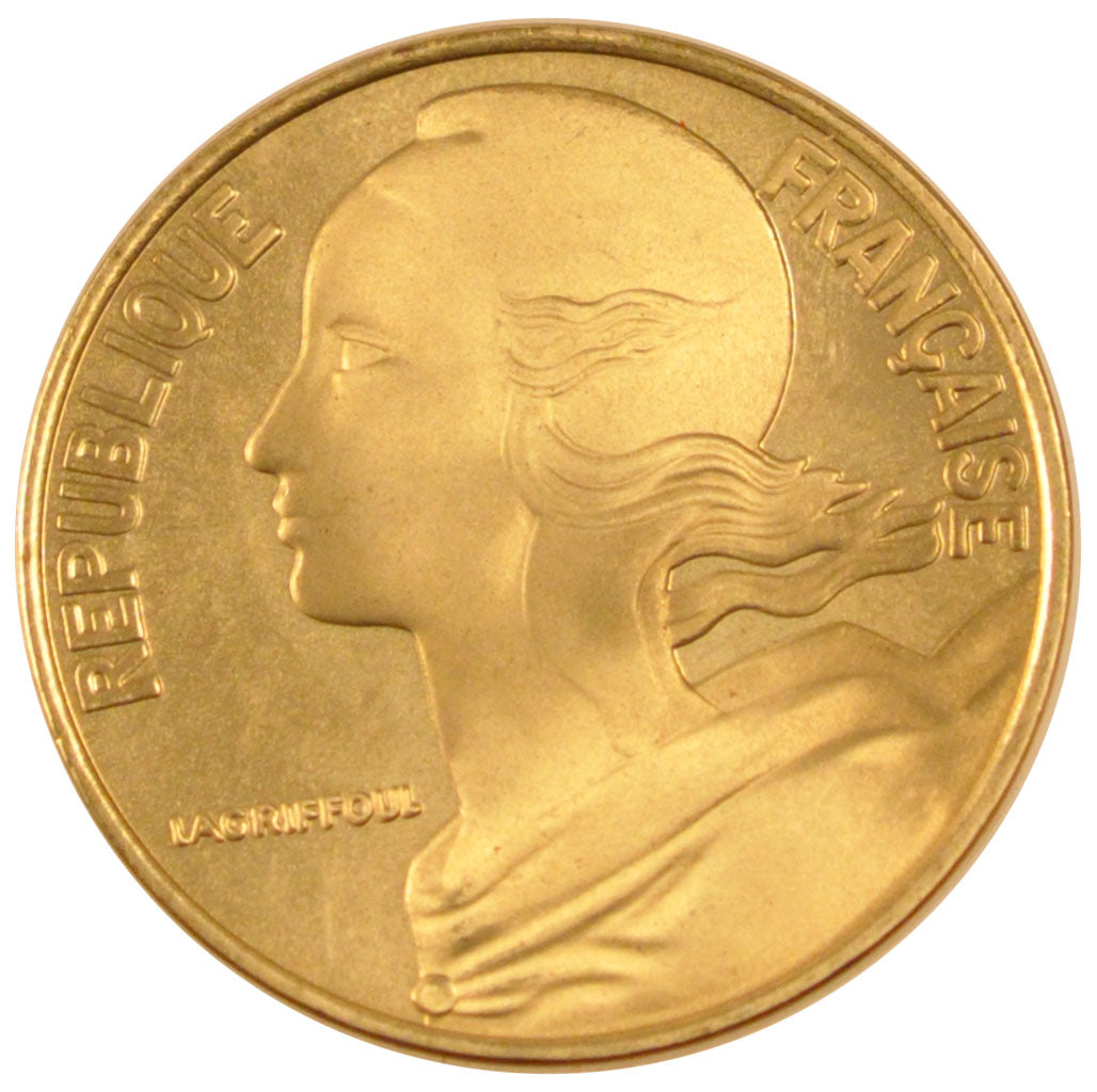 FRANCE, Marianne, 20 Centimes, 2001, Paris, KM #930, MS(65-70),...