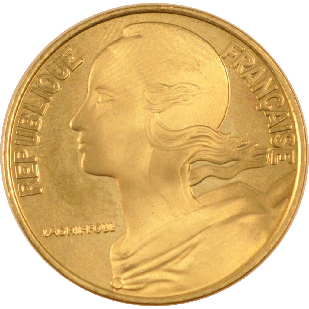 FRANCE, Marianne, 20 Centimes, 2001, Paris, KM #930, MS(65-70),...