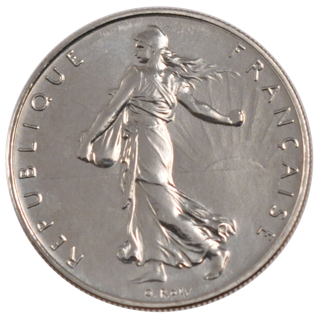 Vème République, 1 Franc Semeuse Frappe Médaille