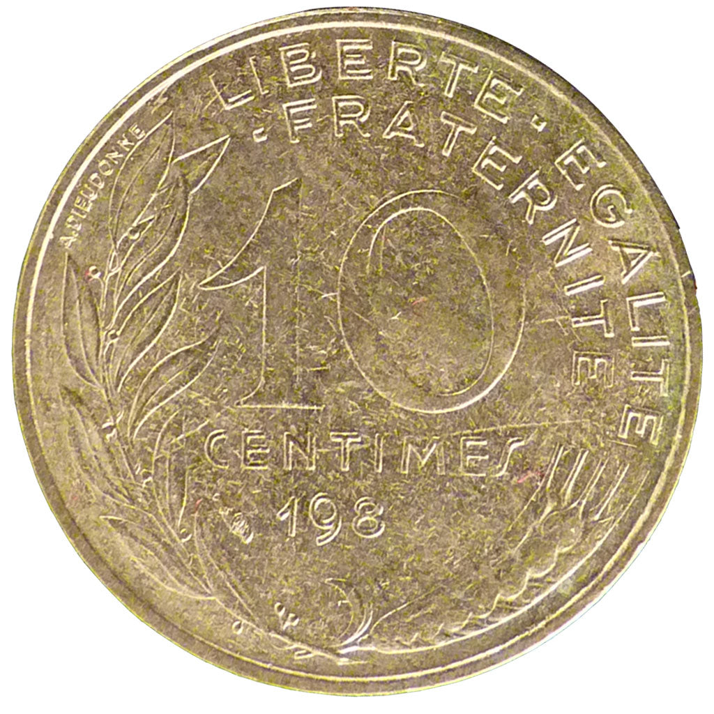 V ème République, 10 Centimes Marianne