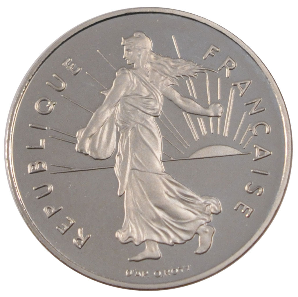 Francia, Semeuse, Franc, 2001, FDC, Nichel, Gadoury:474b